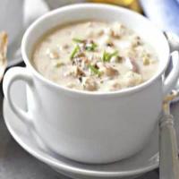 Creamy Clam Chowder Soup_image