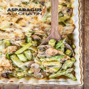 Asparagus Au Gratin - Plain Chicken_image