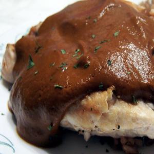 Classic Mole Poblano Sauce With Chicken_image