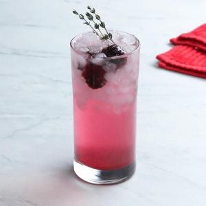 Blackberry Thyme Soda Recipe by Tasty image