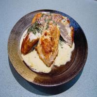 Chicken With Basil And Parmesan image