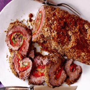Horseradish-Crusted Steak Roulade image