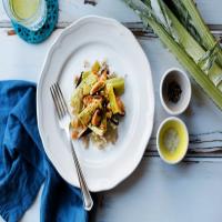 Butter-Braised Cardoons With Mushrooms and Bread Crumbs image