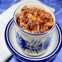 Beefed-Up Baked Beans and Bacon_image