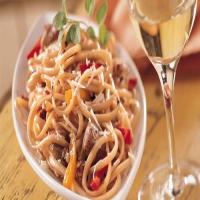 Linguine with Spicy Chicken Sauce image