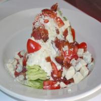 Iceberg Wedge Blue Cheese Bacon & Tomato Salad_image