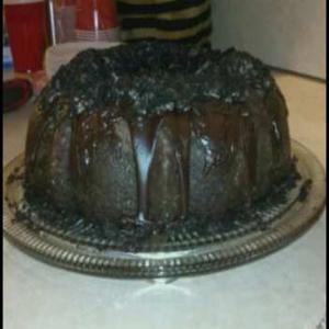 Oreo Cookie Fudge Bundt Cake! image