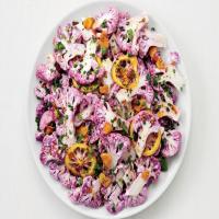Shaved Purple Cauliflower Salad image