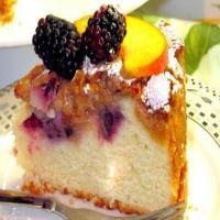 Blackberry-Peach Coffee Cake image