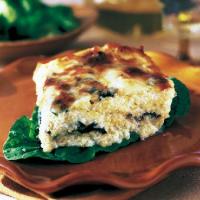 Baked Polenta with Swiss Chard and Cheese_image