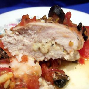 Cheese Herb Stuffed Chicken Breast image