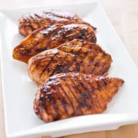 Grilled Glazed Boneless, Skinless Chicken Breasts Recipe - (4.1/5) image