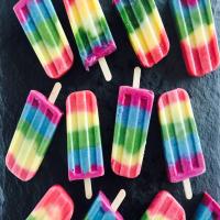 Rainbow Popsicles image