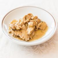 Veal Scallops with Creamy Mushroom Sauce_image