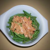 Green Beans With Dijon Mustard and Caramelized Shallots image