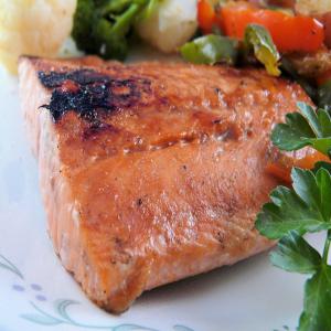 Grilled Honey-Balsamic Salmon image