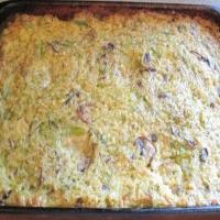 Green Rice -Broccoli Rice and Cheese Casserole_image