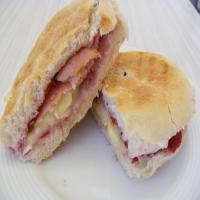 Brie, Cranberry and Bacon Panini image