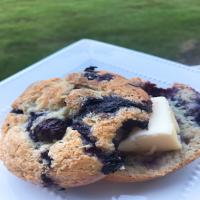 Jumbo Sour Cream Blueberry Muffins image