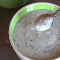 Low Cal Dill Sauce for Poached Fish_image