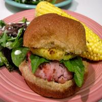 Grilled Ham & Pineapple Burgers_image