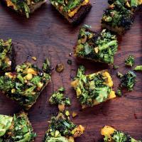 Spiced Sweet Potato and Roasted Broccoli Toasts_image