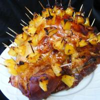 Brown Sugar and Pineapple Glazed Ham image