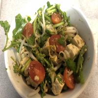 Easy Tofu and Watercress Salad image