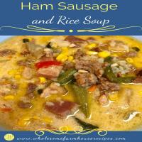 Ham Sausage and Rice Soup_image