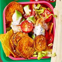 Chicken taco salad image