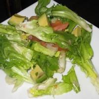 Plum Tomato and Escarole Salad with Parmesan Balsamic Dressing image