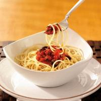 Spaghetti alle Olive e Pomodoro (Spaghetti with Olives and Tomatoes)_image