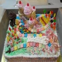 CANDYLAND BIRTHDAY CAKE_image