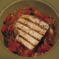 Swordfish With Tomatoes and Capers image