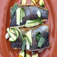 Pan-Seared Trout with Roasted Summer Squash_image
