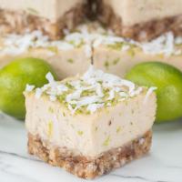 Dairy-Free Key Lime Coconut Bars Recipe by Tasty_image