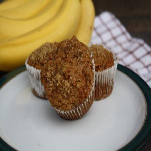 Peanut Butter and Banana Muffins image