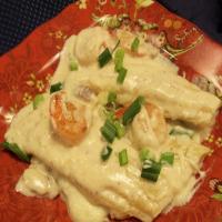 Olive Garden Manicotti Formaggio With Shrimp image