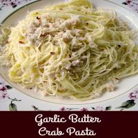 Garlic Butter Crab Pasta_image