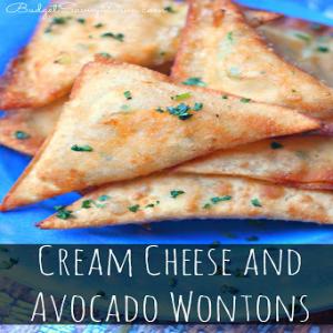 Cream Cheese & Avocado Fried Wontons Recipe - (4.5/5) image