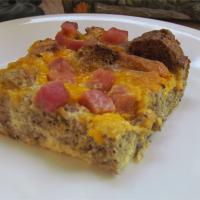 Overnight Ham and Cheese Omelet_image
