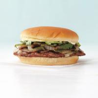 Pepper-Jack Pork Burgers image