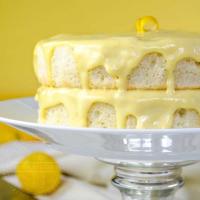 Dairy-Free Lemon 'Whip' Cake_image