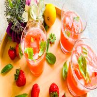 Strawberry Basil Lemonade Recipe by Tasty image