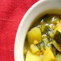 Potato, Lentil and Collard Green Soup_image