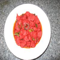 Pakistani or Desi Style Spicy Chili Chicken image