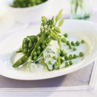 Peas With Yogurt Sauce_image