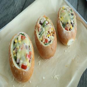 Burrito Bowl Bread Boats image