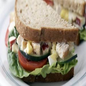 Skinny Chicken Salad Sandwiches image