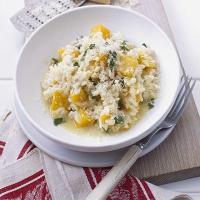 Microwave butternut squash risotto image